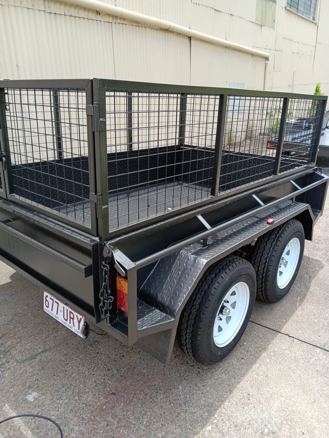8x5 Commercial Tandem Axle Box Trailer - Brisbane A1 Trailers