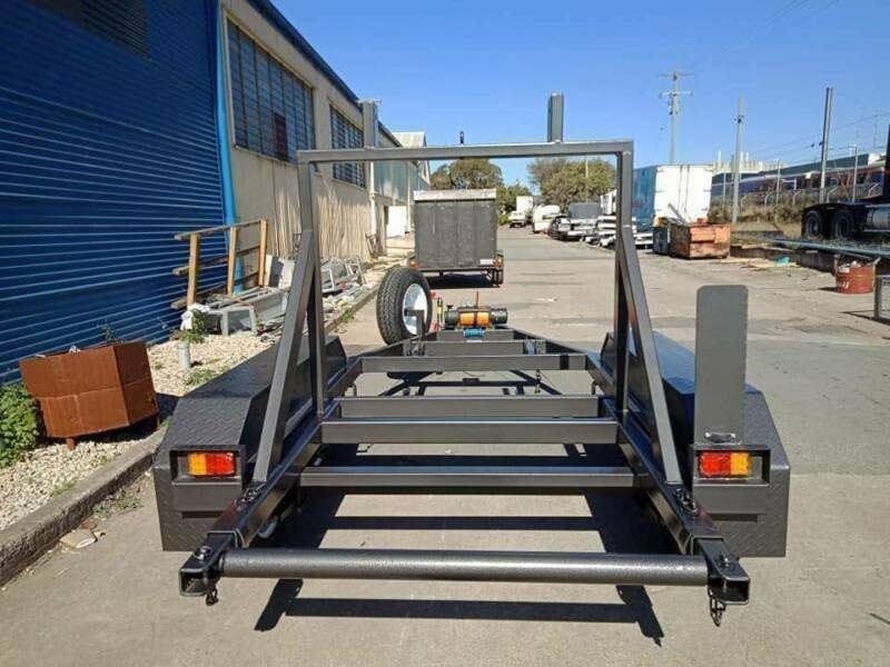 Heavy Duty Dual-Spindle Drum Trailer (3500kg ATM)