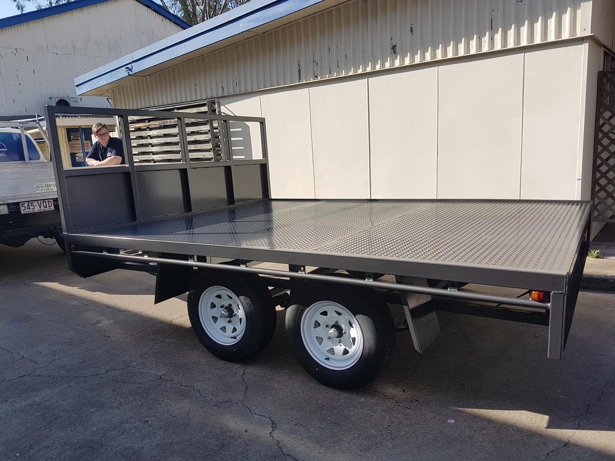 10×6 Commercial Custom Flatbed Trailer (2800kg ATM)