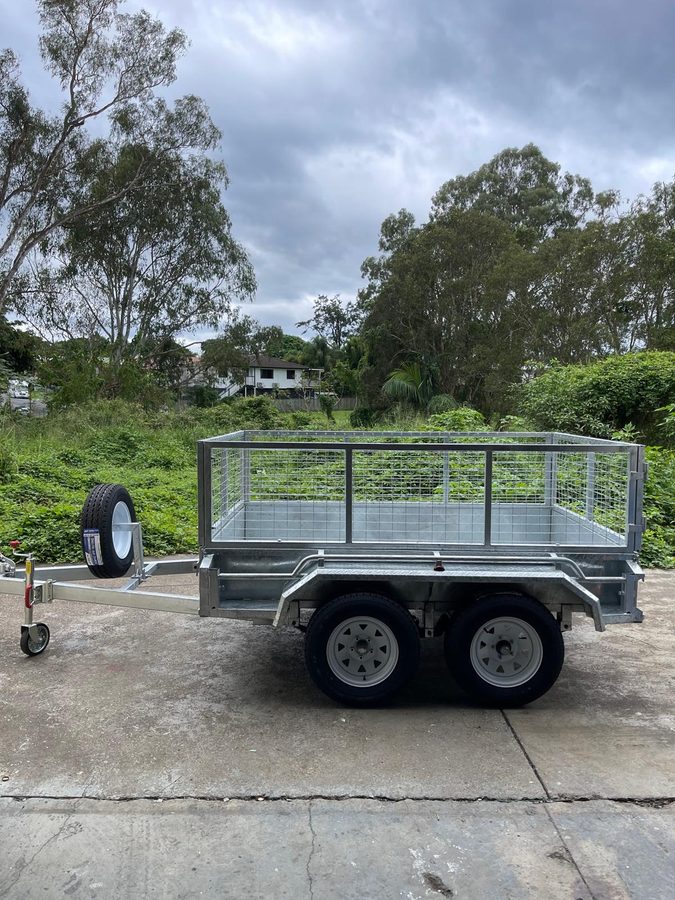 8×5 Hot-Dip Galvanised Tandem Box Trailer (2000kg ATM)