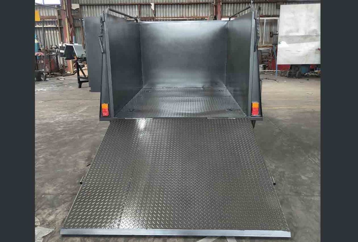 7×4 Contractor Mower Trailer with Spring Ramp (1400kg ATM)
