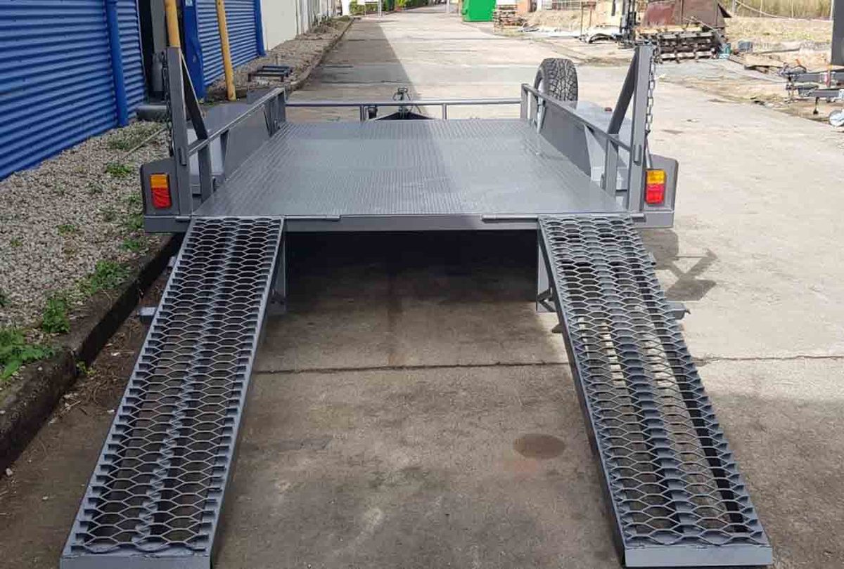 12×5.5 Commercial Plant & Bobcat Trailer (3500kg ATM)