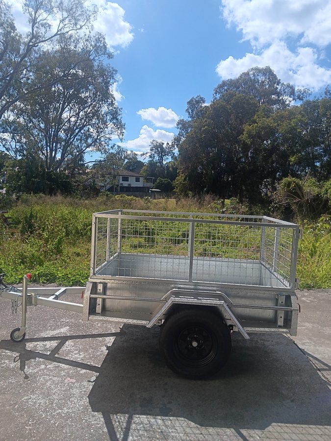 6×4 Galvanised Tilt Box Trailer (750kg ATM)