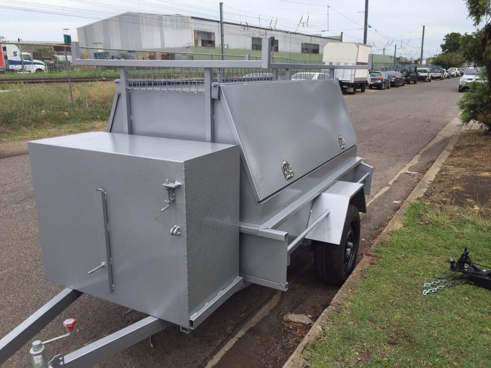7×4 / 7×5 Tradie Canopy Trailer with Gullwing Doors